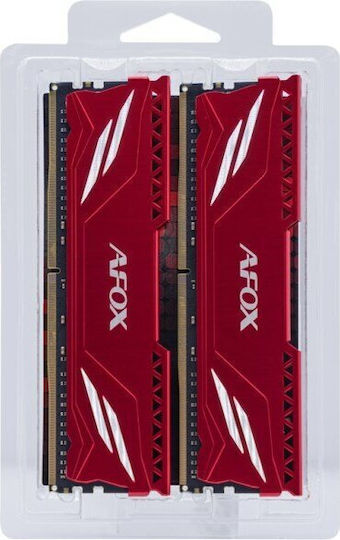 Afox DDR4 32GB RAM με 2x16GB Modules και Ταχύτητα 3200 για Desktop AFLD432PS1CAD - Image 2