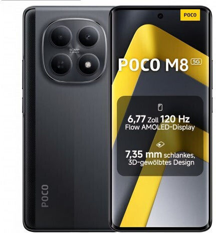Xiaomi Poco M8 5G Dual SIM (8/256GB) Μαύρο - Image 4