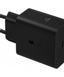 Samsung Φορτιστής Χωρίς Καλώδιο GaN με Θύρα USB-C 60W Power Delivery Μαύρος (EP-T6010N)
