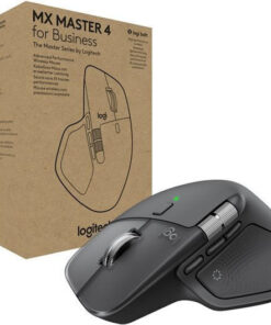 Logitech MX Master 4 for Business Ασύρματο Εργονομικό Bluetooth Ποντίκι Graphite