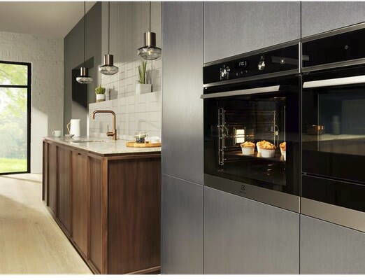 Electrolux SteamBake 600 Φούρνος άνω Πάγκου 72lt Π56εκ. Λευκός - Image 6