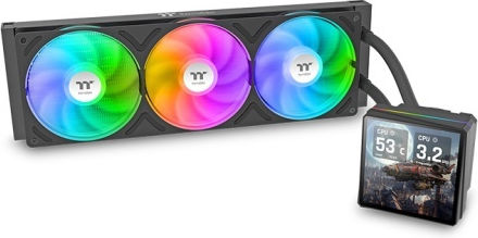 Thermaltake TH360 V3 Ultra ARGB Sync AIO Υδρόψυξη Επεξεργαστή Τριπλού Ανεμιστήρα 120mm για Socket AM4/AM5/1700/1200/115x