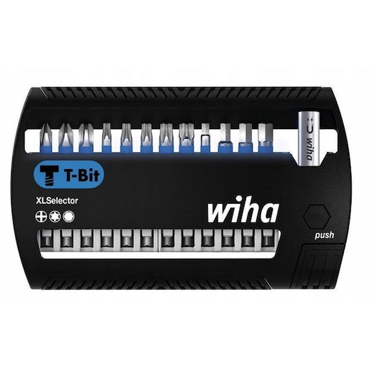 Wiha Wiha Bit Set Xlselector T-bit 50mm 13-piece Black Blue Ph Tx H - Image 2