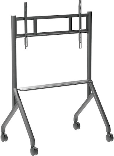 Techly ICA-TR53MB Βάση Τηλεόρασης Τοίχου έως 86" και 80kg Μαύρο - Image 2