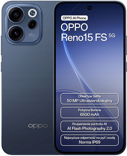 Oppo Reno15 FS 5G Dual SIM (8/512GB) Twilight Black - Image 2