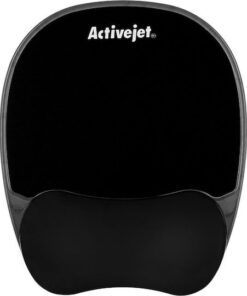 Active Jet Gaming Mouse Pad με Στήριγμα καρπού Μαύρο