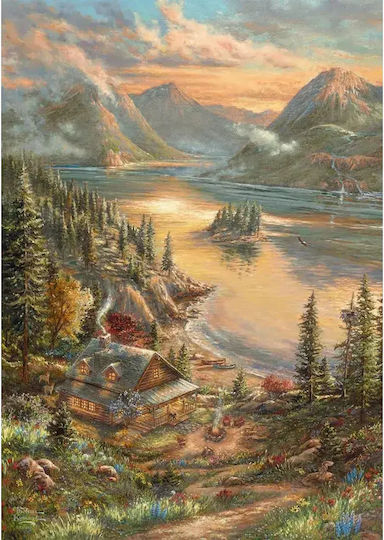Puzzle 2D Splendour on the lakeshore 500pcs 59710 - Image 2