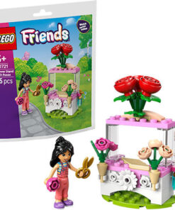 Alternative view of LEGO Friends Flower Stand ith Roses για 5+ Ετών 55τμχ 30721