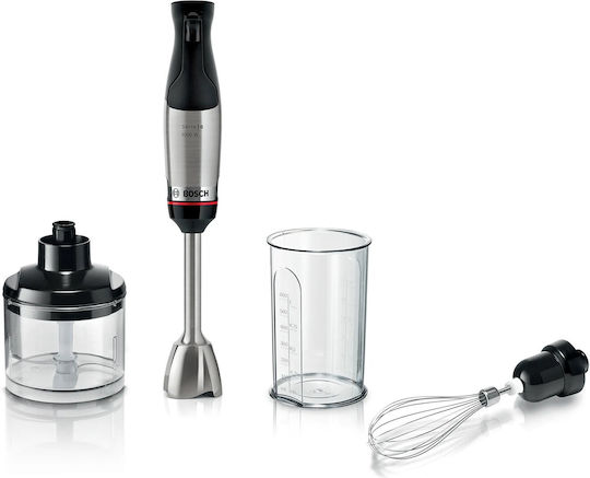 Bosch MSM6M621 Ραβδομπλέντερ με Ανοξείδωτη Ράβδο 1000W Μαύρο