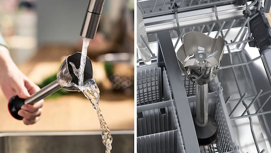 Bosch MSM6M621 Ραβδομπλέντερ με Ανοξείδωτη Ράβδο 1000W Μαύρο - Image 5