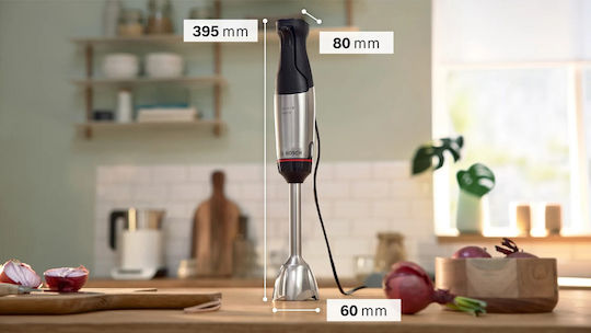 Bosch MSM6M621 Ραβδομπλέντερ με Ανοξείδωτη Ράβδο 1000W Μαύρο - Image 8