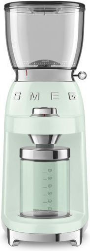 Smeg CGF11PGEU Ηλεκτρικός Μύλος Καφέ 150W με Χωρητικότητα 350gr και 30 Επίπεδα Άλεσης Πράσινο