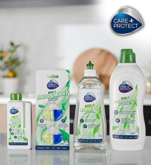 Care + Protect Gel Πλυντηρίου Πιάτων Οικολογικό 650ml - Image 2