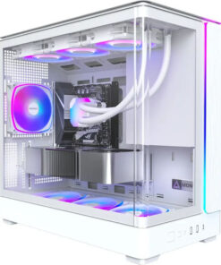 Alternative view of Montech King 15 Pro Gaming Mini Tower Κουτί Υπολογιστή με Πλαϊνό Παράθυρο Λευκό