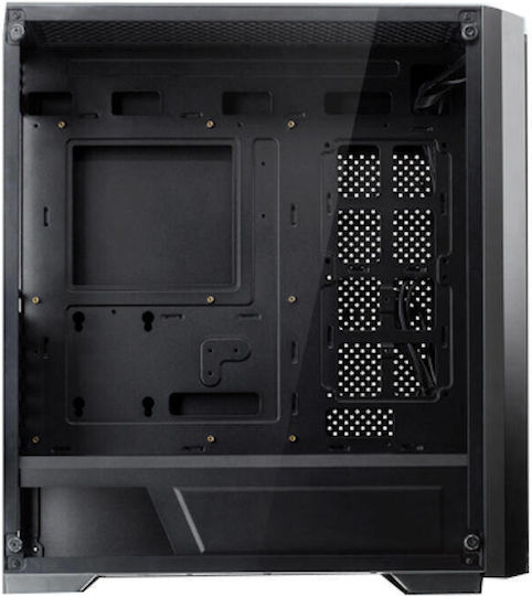 Raijintek Ponos MS Midi Tower Κουτί Υπολογιστή με Πλαϊνό Παράθυρο Μαύρο - Image 9