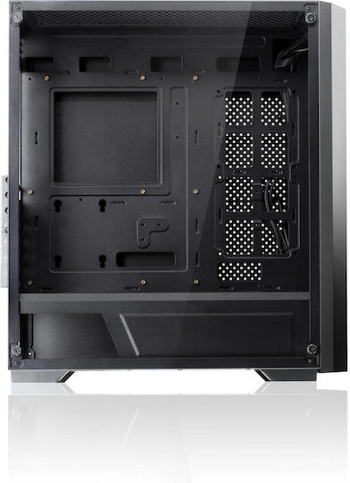 Raijintek Ponos MS Midi Tower Κουτί Υπολογιστή με Πλαϊνό Παράθυρο Μαύρο - Image 8