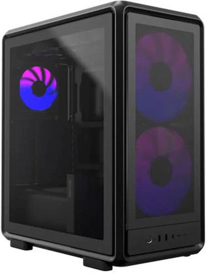 CoolerMaster MasterFrame 500 Mesh Midi Tower Κουτί Υπολογιστή με ARGB Φωτισμό Μαύρο
