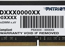 Alternative view of Patriot DDR4 με Module 1x8GB και Ταχύτητα 3200 για Laptop