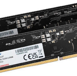 Alternative view of Adata DDR5 32GB RAM με 2x16GB Modules και Ταχύτητα 5600 για Desktop AD5U560016G-DT