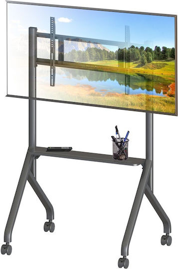 Techly ICA-TR53MB Βάση Τηλεόρασης Τοίχου έως 86" και 80kg Μαύρο - Image 4