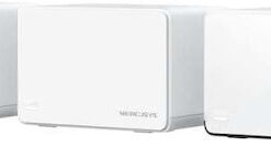 Alternative view of Mercusys Halo H85X WiFi Mesh Network Access Point Wi‑Fi 6 Dual Band (2.4 & 5GHz) σε Τριπλό Kit