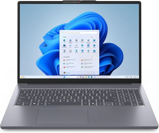Lenovo IdeaPad Slim 3 16ARP10 16" IPS FHD+ (Ryzen 5-7535HS/16GB/512GB SSD/No OS) Luna Grey (US Keyboard) - Image 4