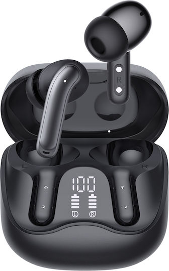 Audiocore AC591 Pro In-ear Bluetooth Handsfree Ακουστικά με Θήκη Φόρτισης Μαύρα - Image 14