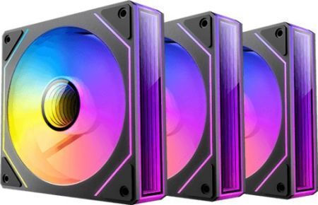 Antec Vision 120R ARGB Case Fan με Σύνδεση 3-Pin / 4-Pin PWM 3τμχ