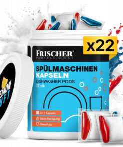Frischer 22 Κάψουλες Πλυντηρίου Πιάτων FR00259_22_15g