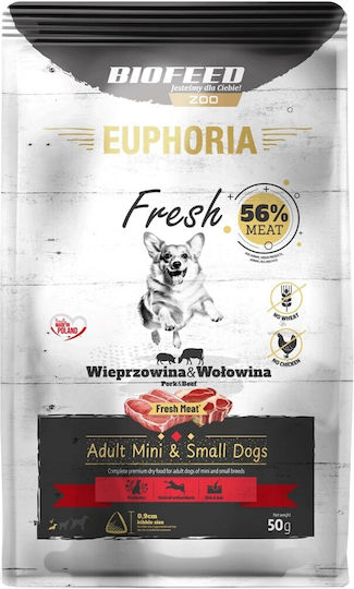 Biofeed Ξηρά Τροφή για Ενήλικους Σκύλους Μικρόσωμων Φυλών με Χοιρινό και Βοδινό