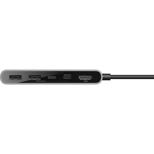 Belkin Connect USB-C Docking Station με HDMI 4K PD Γκρι - Image 2