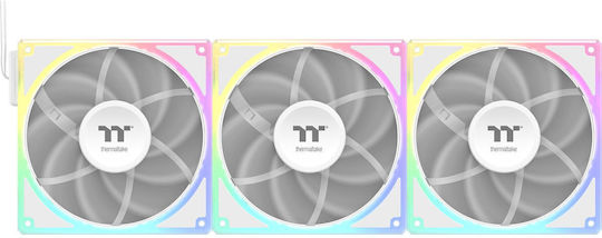 Thermaltake Toughfan Ex 140 Case Fan με ARGB Φωτισμό 3τμχ Λευκό - Image 3