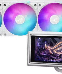 Asus ROG Ryuo IV 360 ARGB Υδρόψυξη Επεξεργαστή Τριπλού Ανεμιστήρα 120mm για Socket AM4/AM5/1700/1200/115x Λευκή