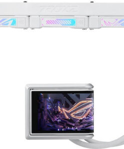 Alternative view of Asus ROG Ryuo IV 360 ARGB Υδρόψυξη Επεξεργαστή Τριπλού Ανεμιστήρα 120mm για Socket AM4/AM5/1700/1200/115x Λευκή