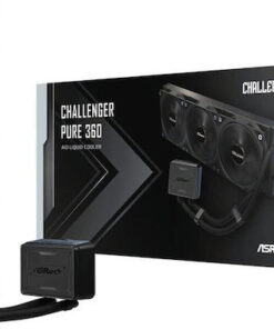 Alternative view of ASRock Challenger Pure 360 Υδρόψυξη Επεξεργαστή Τριπλού Ανεμιστήρα 120mm για Socket AM4/AM5/1700