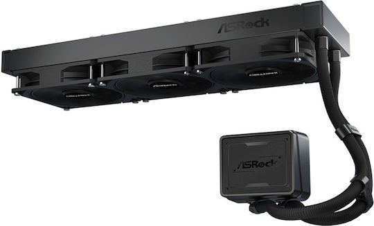 ASRock Challenger Pure 360 Υδρόψυξη Επεξεργαστή Τριπλού Ανεμιστήρα 120mm για Socket AM4/AM5/1700 - Image 5