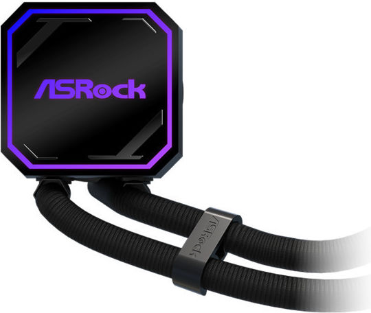 ASRock Pro 360 ARGB Υδρόψυξη Επεξεργαστή Τριπλού Ανεμιστήρα 120mm για Socket AM4/AM5/1700 - Image 5
