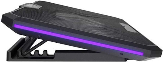 Fury Gunbai G3 Cooling Pad για Laptop έως 17.3" με 2 Ανεμιστήρες και Φωτισμό - Image 5