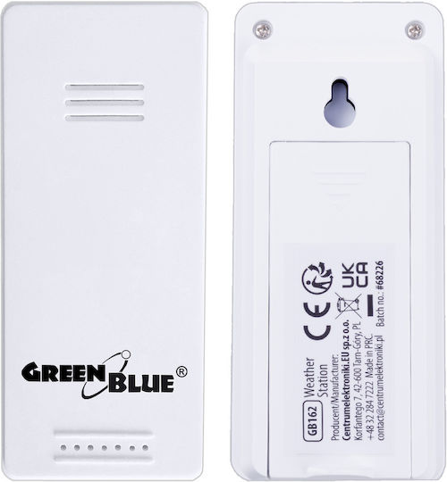 Green Blue GB162 Ασύρματος Μετεωρολογικός Σταθμός Ψηφιακός Επιτραπέζιος - Image 6