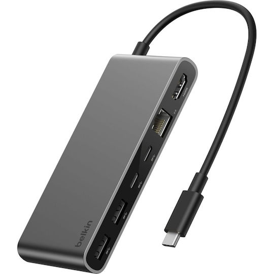 Belkin Connect USB-C Docking Station με HDMI 4K PD Ethernet