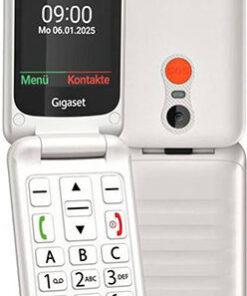Gigaset GL595 Single SIM Κινητό με Μεγάλα Κουμπιά Λευκό