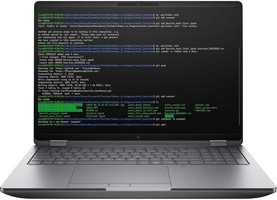 HP Zbook Fury 16 G1i 16" IPS FHD+ (Ultra 7-255HX/16GB/512GB SSD/RTX PRO 1000 Blackwell/W11 Pro) (International English Keyboard)