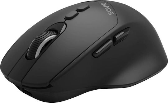Savio MB-06 Ασύρματο Εργονομικό Bluetooth Ποντίκι Μαύρο - Image 3