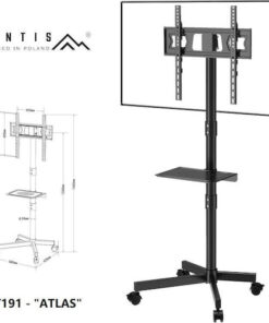 Alternative view of Montis MT191 Βάση Τηλεόρασης Τοίχου έως 35kg