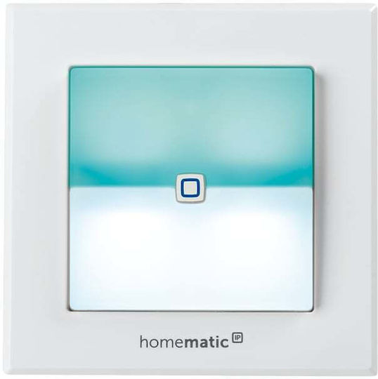 HomeMatic IP Switch brand switch Χωνευτός Διακόπτης Τοίχου Διπλός με Πλαίσιο Λευκός 152020A0 - Image 5