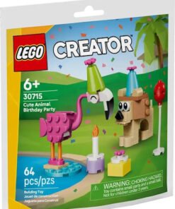 LEGO Creator Cute Animal Birthday Party για 6+ Ετών 64τμχ 30715