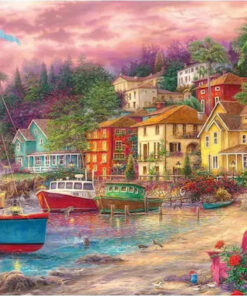 Alternative view of Chuck Pinson Coastal Magic Puzzle 2D 1000pcs