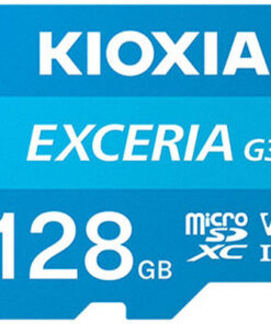 Kioxia microSDXC 128GB Class 10 U3 V30 A2 UHS-I με αντάπτορα