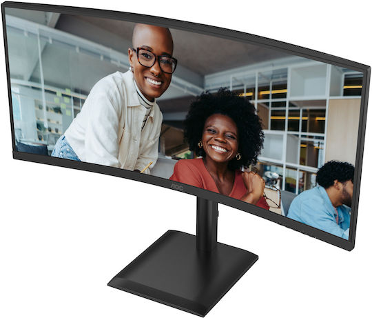 AOC CU34E4CV Ultrawide VA HDR Curved Monitor 34" QHD 3440x1440 με Χρόνο Απόκρισης 4ms GTG - Image 5