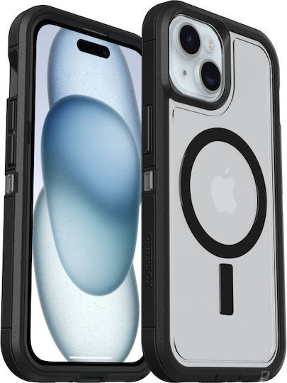 Case Otterbox Defender Pro Xt Magsafe Edition Apple Iphone 13 14 15 16e 6.1 5g Διαφανο Μαυρο 77-98196